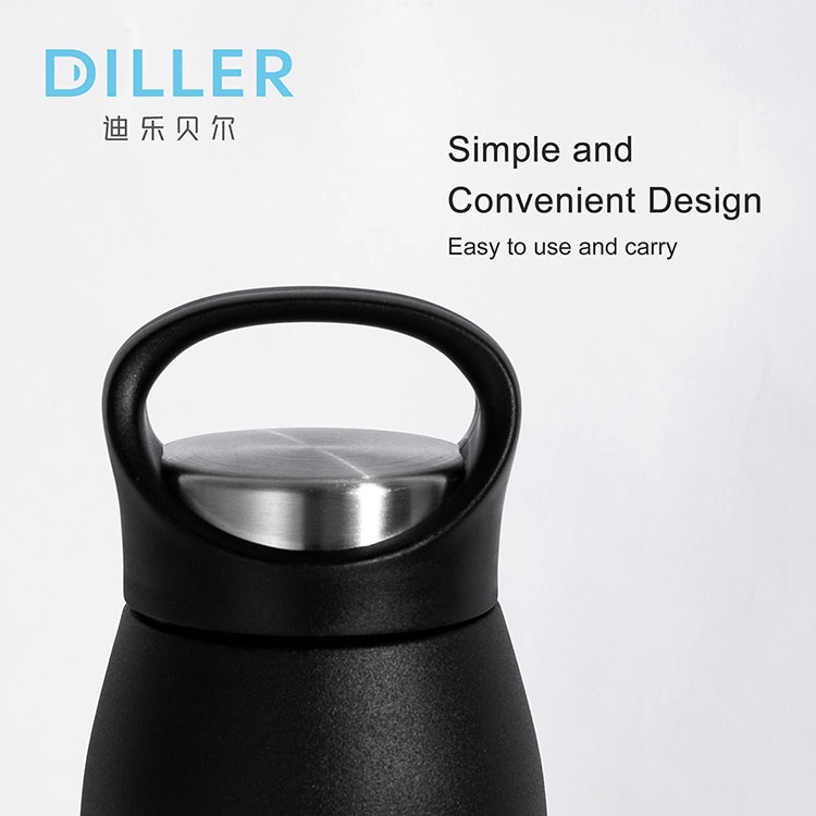 Vacuum Insulated Thermal Stainless Steel Sports Thermo Flask Water Bottle